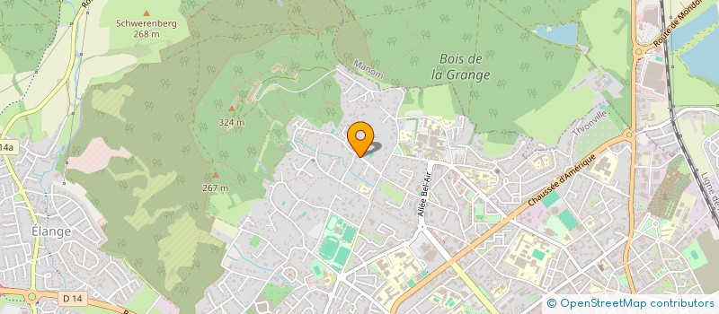 localisation de l'entreprise VALDOM à THIONVILLE