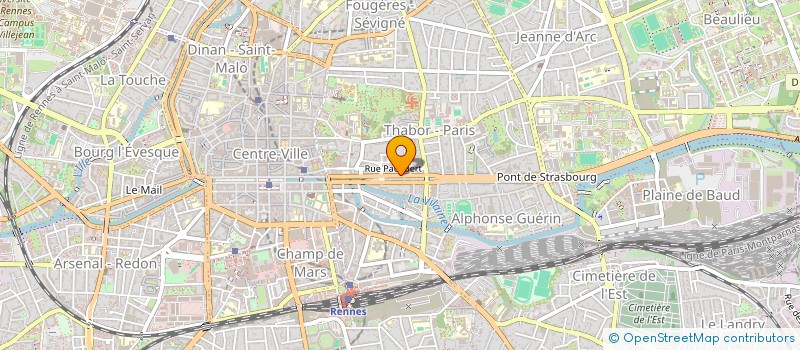 localisation de l'entreprise VALDOM IMMO  RENNES