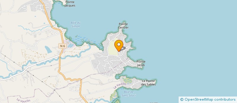 localisation de l'entreprise VALDOMAT  LE FRANCOIS