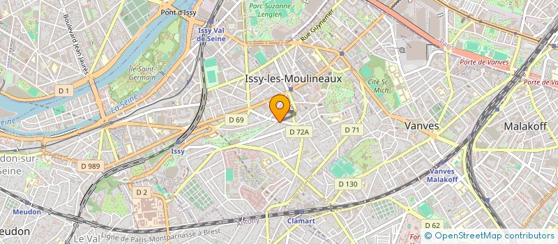 localisation de l'entreprise VALDOMINO à ISSY-LES-MOULINEAUX