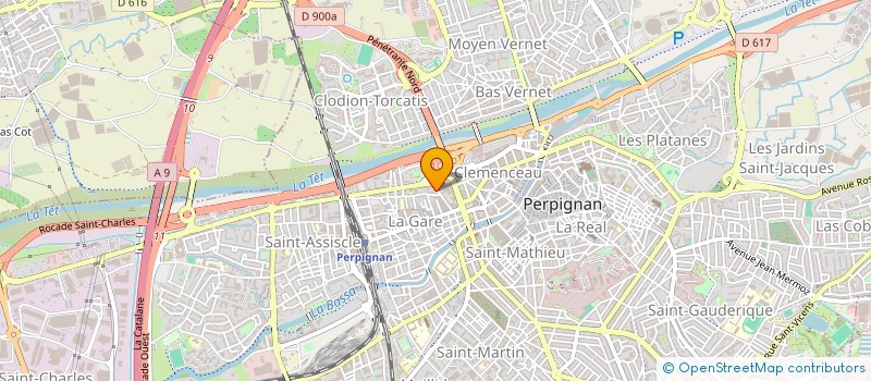 localisation de l'entreprise VALDOR  PERPIGNAN