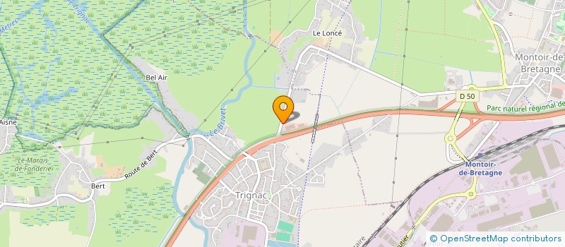 localisation de l'entreprise VALDOR LOISIRS à TRIGNAC