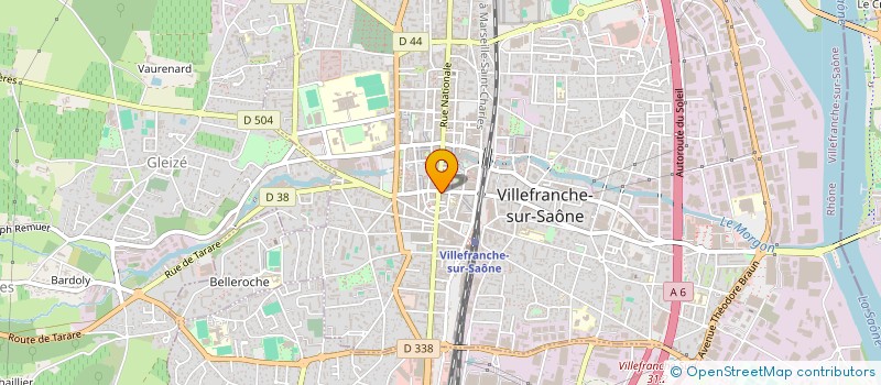 localisation de l'entreprise VALDOR VILLEFRANCHE à VILLEFRANCHE-SUR-SAONE