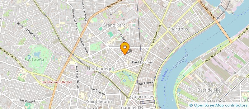 localisation de l'entreprise VALDOU  BORDEAUX