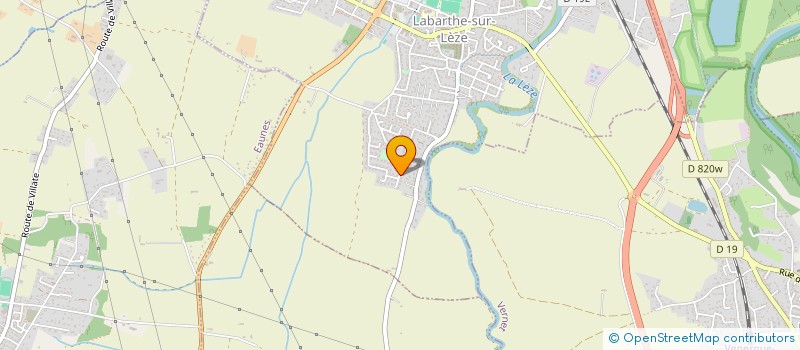 localisation de l'entreprise VALDRIN CONSEIL ET INVESTISSEMENT à LABARTHE-SUR-LEZE