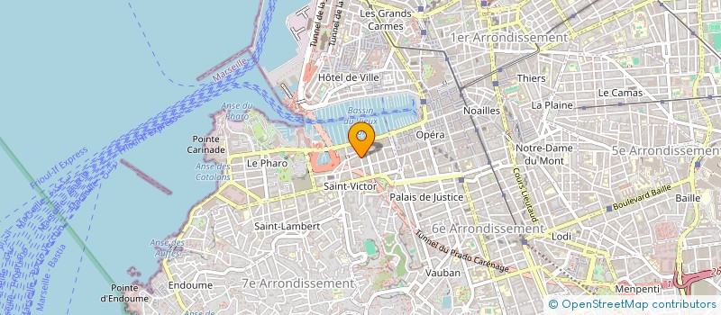 localisation de l'entreprise VALDUC à MARSEILLE
