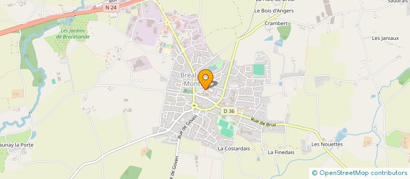 localisation de l'entreprise VALE  BREAL-SOUS-MONTFORT