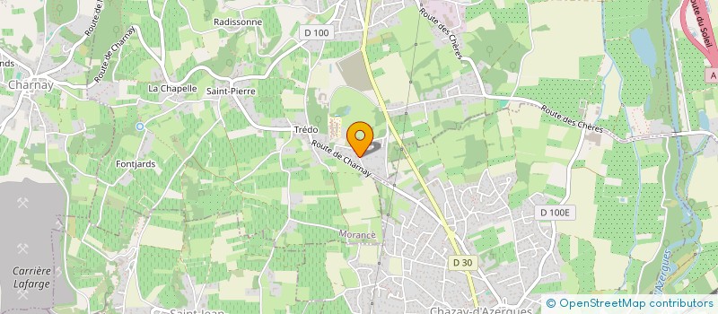 localisation de l'entreprise VALE DE BOURO  MORANCE