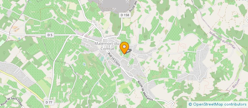 localisation de l'entreprise VALE TAXI  MALEMORT-DU-COMTAT