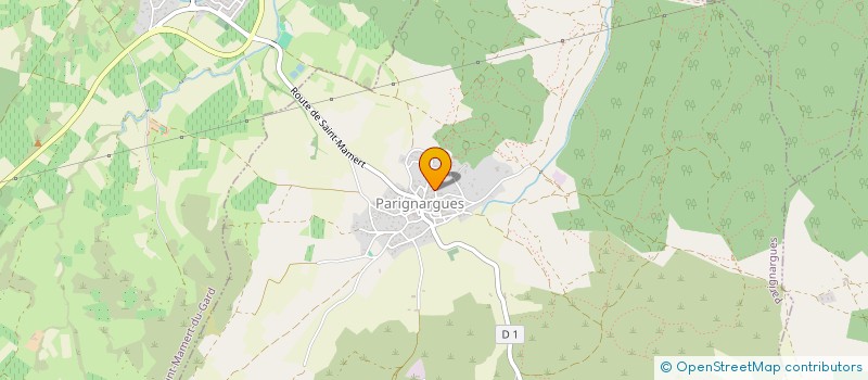 localisation de l'entreprise VALEA  PARIGNARGUES