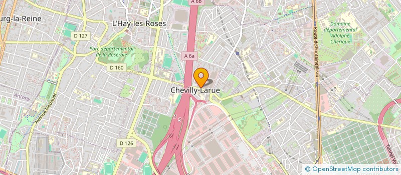 localisation de l'entreprise VALEA  L'HAY-LES-ROSES