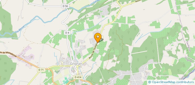 localisation de l'entreprise VALEA  GRIGNAN