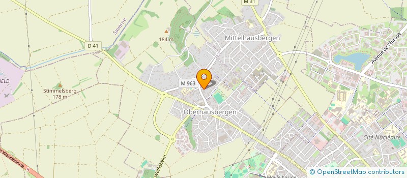 localisation de l'entreprise VALEA  OBERHAUSBERGEN