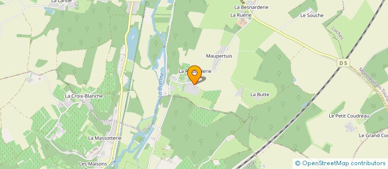 localisation de l'entreprise VALEAVA à REUGNY