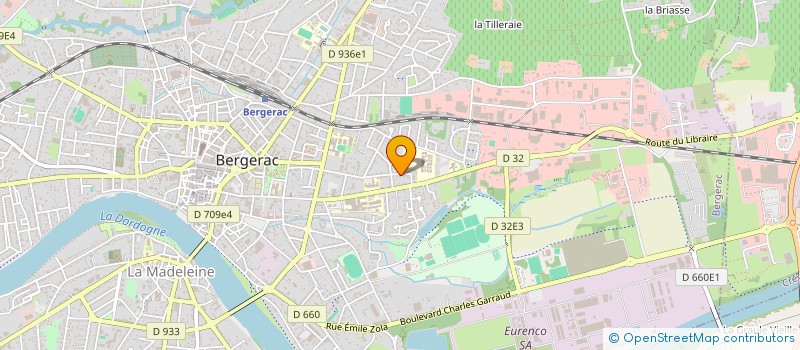 localisation de l'entreprise VALECHRIS à BERGERAC