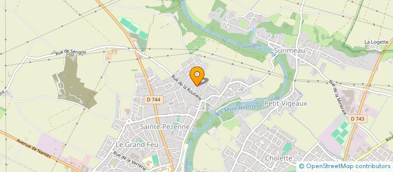 localisation de l'entreprise VALECLEM  NIORT