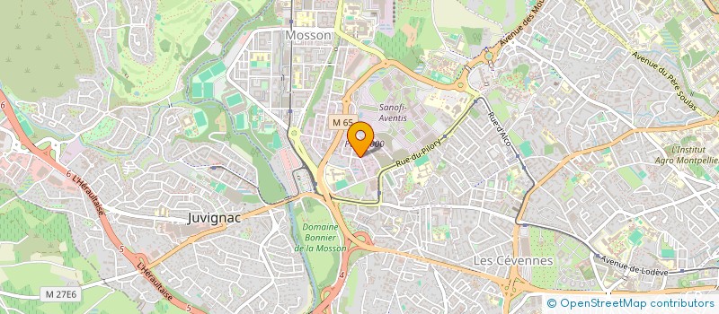 localisation de l'entreprise VALECO REN à MONTPELLIER
