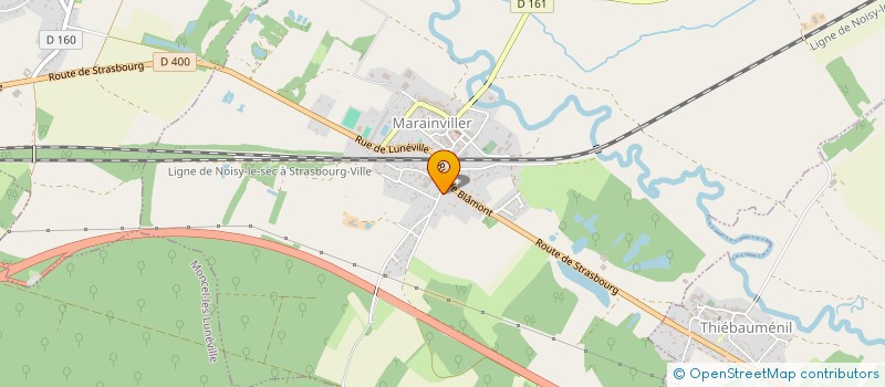 localisation de l'entreprise VALEDRINE  MARAINVILLER