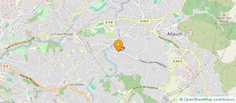 localisation de l'entreprise VALEGA TRANSPORT  ALLAUCH