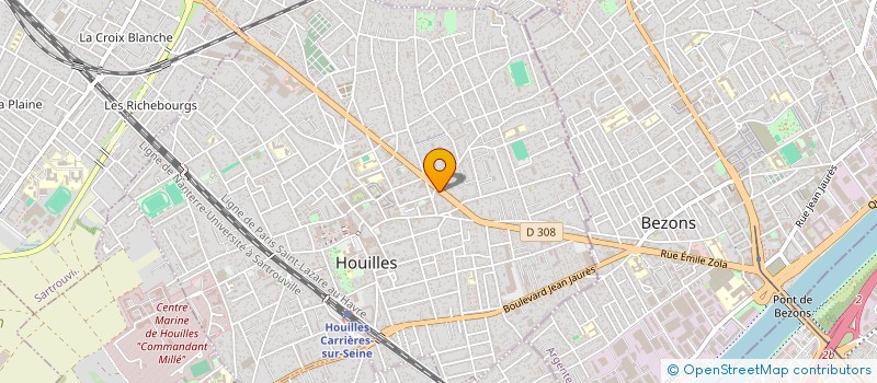 localisation de l'entreprise VALEIX à HOUILLES