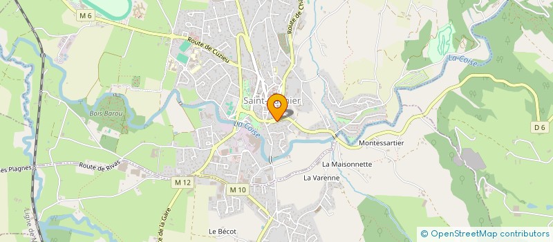 localisation de l'entreprise VALEJU  SAINT-GALMIER