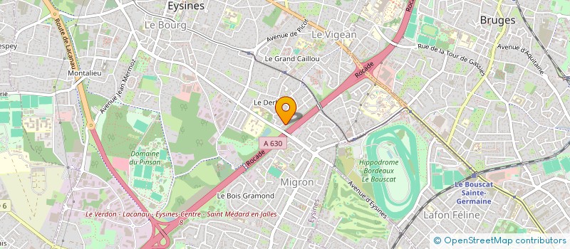 localisation de l'entreprise VALEKA  EYSINES