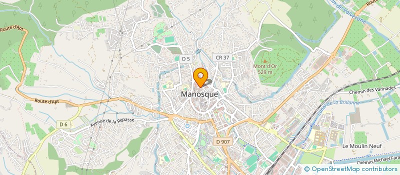 localisation de l'entreprise VALELUDO à MANOSQUE