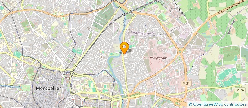 localisation de l'entreprise VALEMA à MONTPELLIER