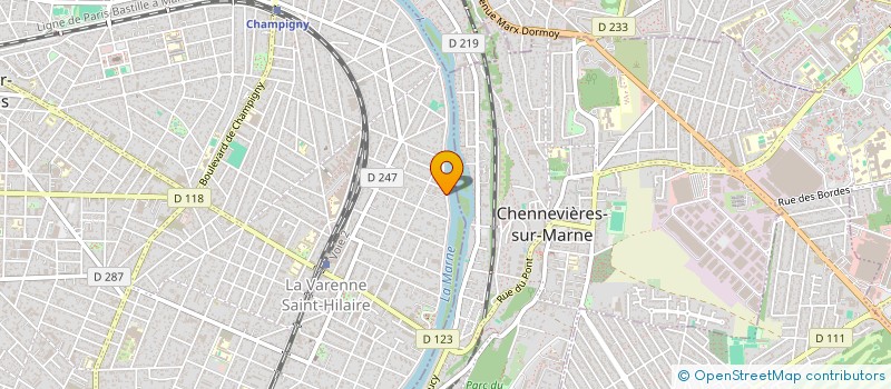 localisation de l'entreprise VALEMAT SAS à SAINT-MAUR-DES-FOSSES
