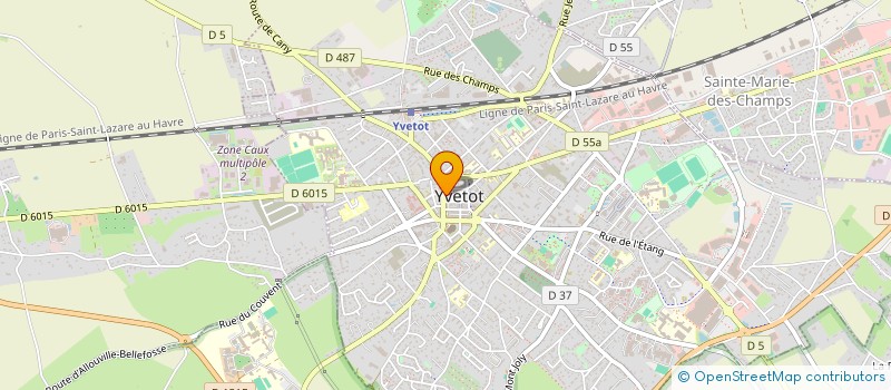 localisation de l'entreprise VALEMEN à YVETOT