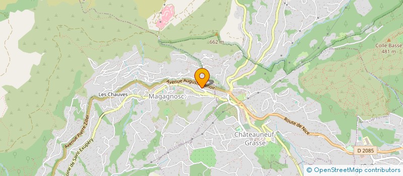 localisation de l'entreprise VALEMIL à GRASSE