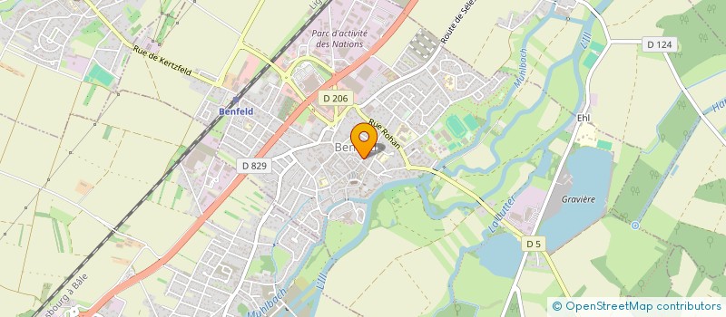 localisation de l'entreprise VALEMIS à BENFELD