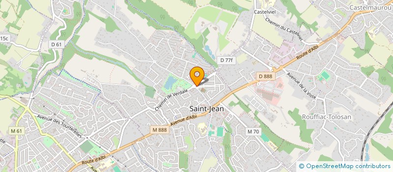 localisation de l'entreprise VALEMMA à SAINT-JEAN