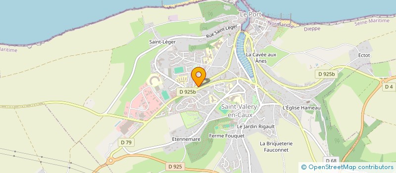 localisation de l'entreprise VALEMMAX  SAINT-VALERY-EN-CAUX