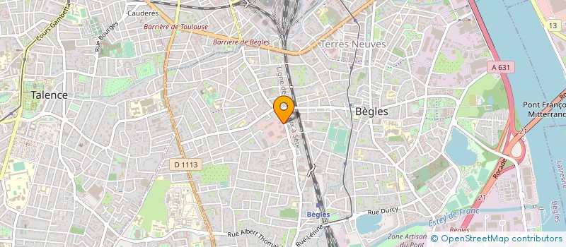 localisation de l'entreprise VALEMO à BEGLES