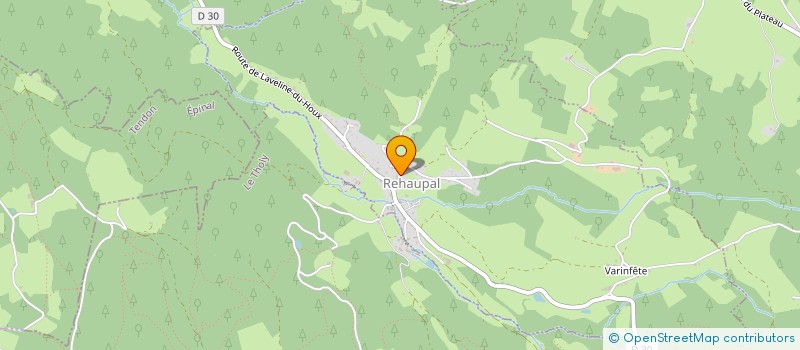 localisation de l'entreprise VALENCE CLAUDE  CHAMPDRAY