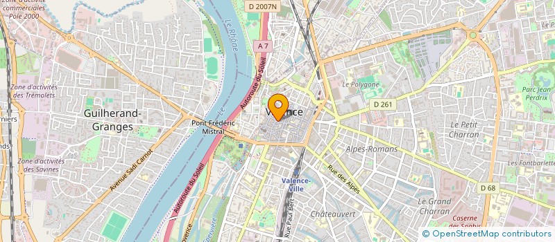 localisation de l'entreprise VALENCE DEMAIN à VALENCE