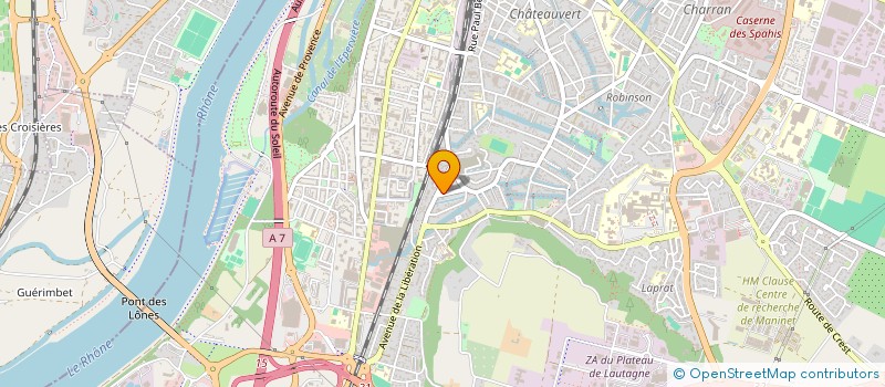 localisation de l'entreprise VALENCE FUTSAL 26  VALENCE