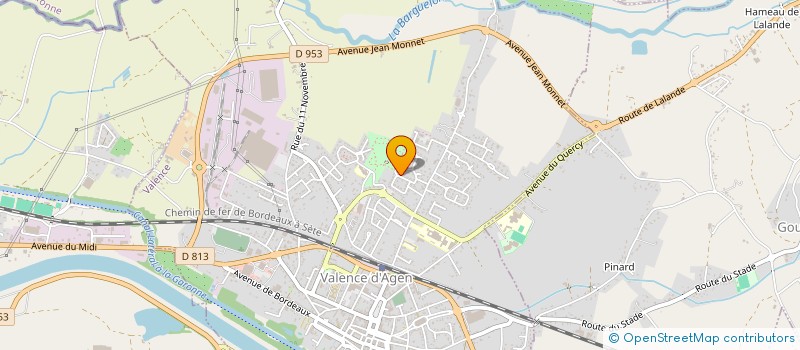 localisation de l'entreprise VALENCE LINE DANCE  VALENCE