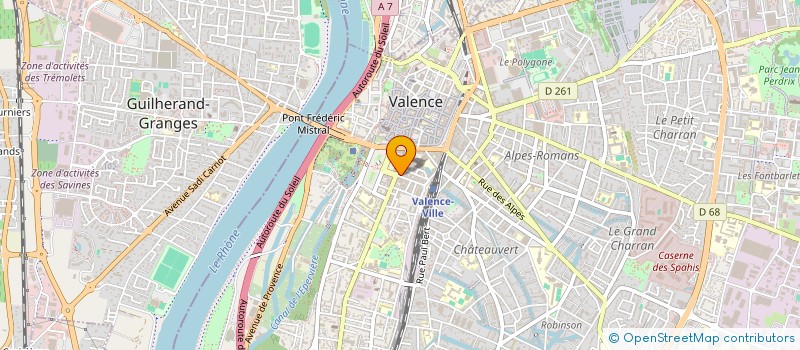 localisation de l'entreprise VALENCE STYLO à VALENCE