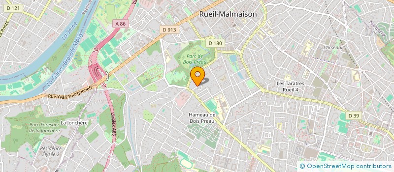 localisation de l'entreprise VALENCEO à RUEIL MALMAISON