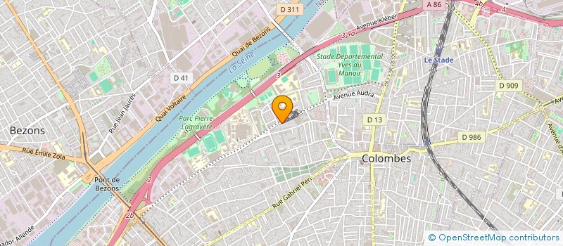 localisation de l'entreprise VALENCIA à COLOMBES