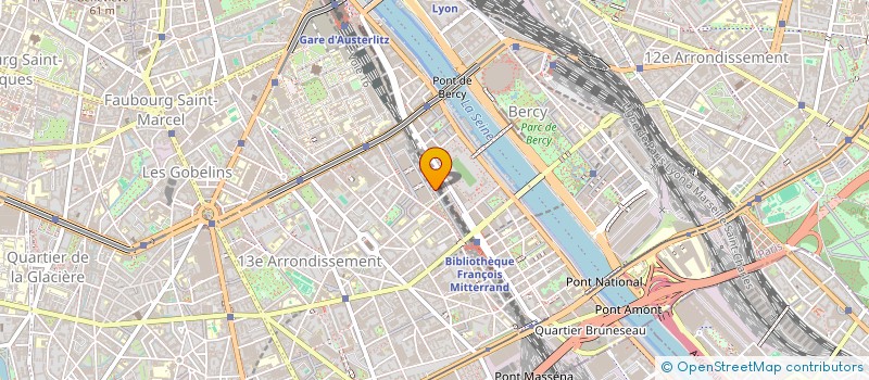 localisation de l'entreprise VALENCIA  PARIS 13