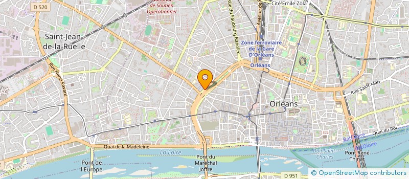 localisation de l'entreprise VALENCIA ANSON à ORLEANS