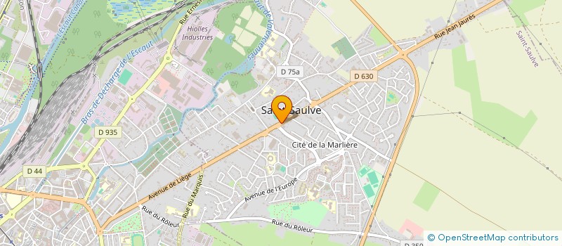 localisation de l'entreprise VALENCIEN DEVELOPPEMENT SOINS PALLIATIFS  SAINT-SAULVE