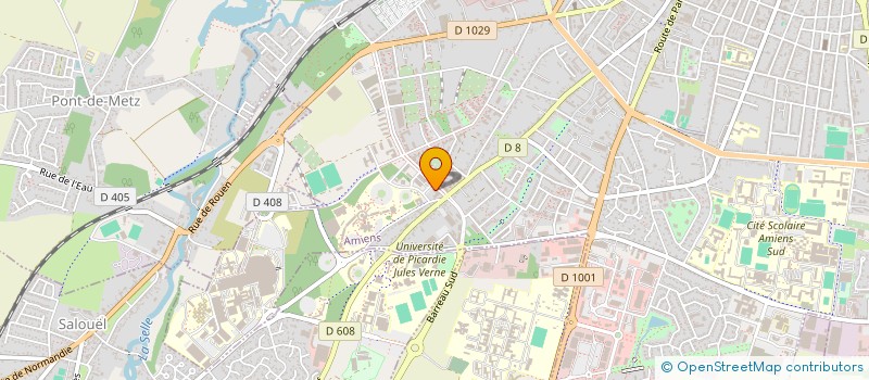 localisation de l'entreprise VALENCIENNES PERCEPAIN à AMIENS
