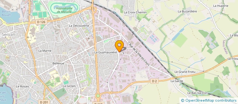 localisation de l'entreprise VALENCIENNES PF  SAINT-MALO