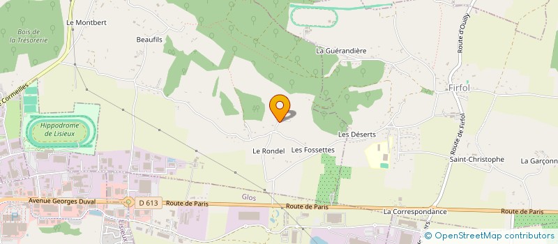 localisation de l'entreprise VALENDOFF IMMO  LE MESNIL-EUDES