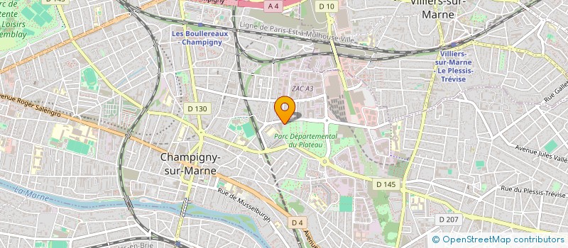 localisation de l'entreprise VALENDRO CONSEIL à CHAMPIGNY-SUR-MARNE