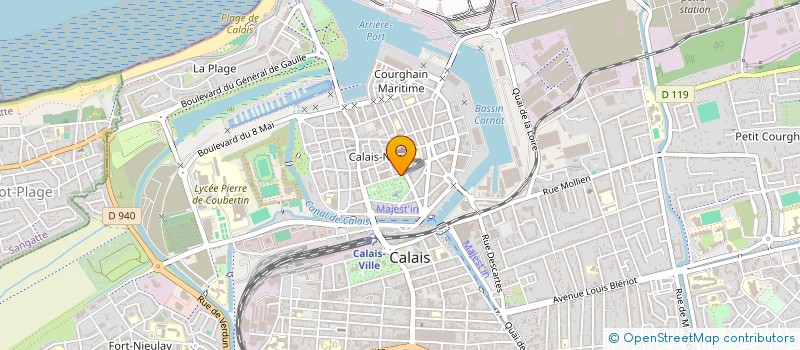 localisation de l'entreprise VALENGUE  CALAIS